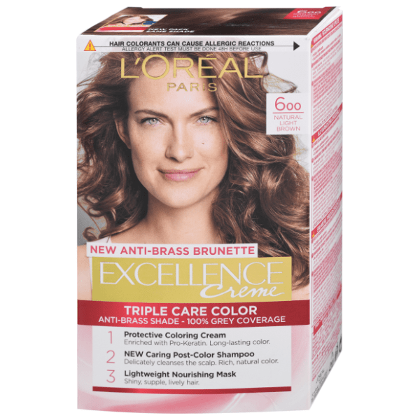 L'OREAL Excellence farba za kosu 600 natural light brown 0