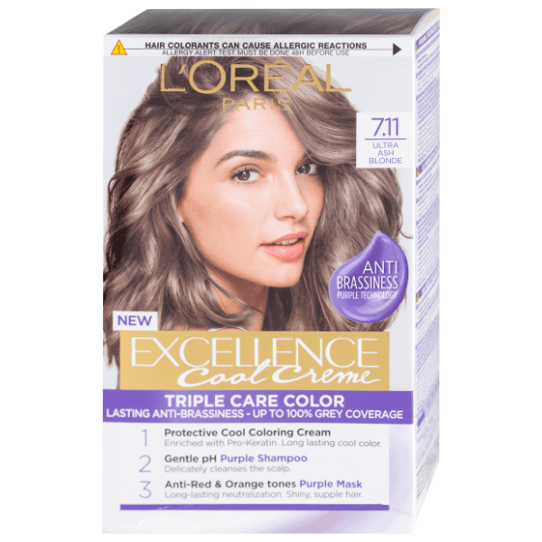 L'OREAL Excellence farba za kosu 7.11 ultra ash blonde 0