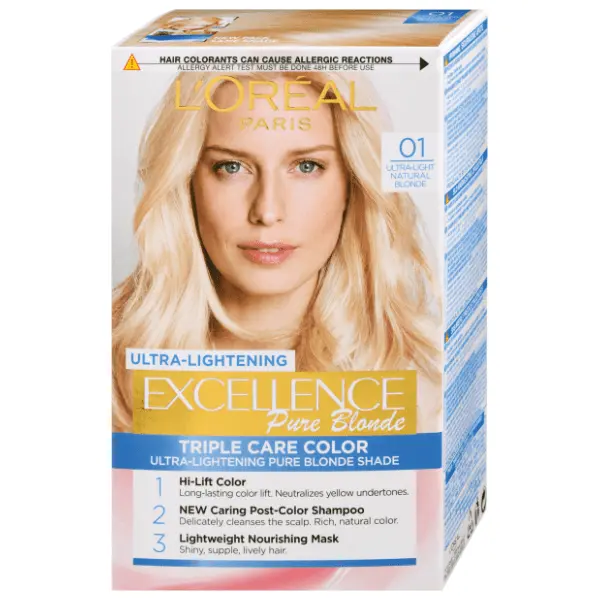 L'OREAL Excellence farba za kosu 01 natural blonde 0