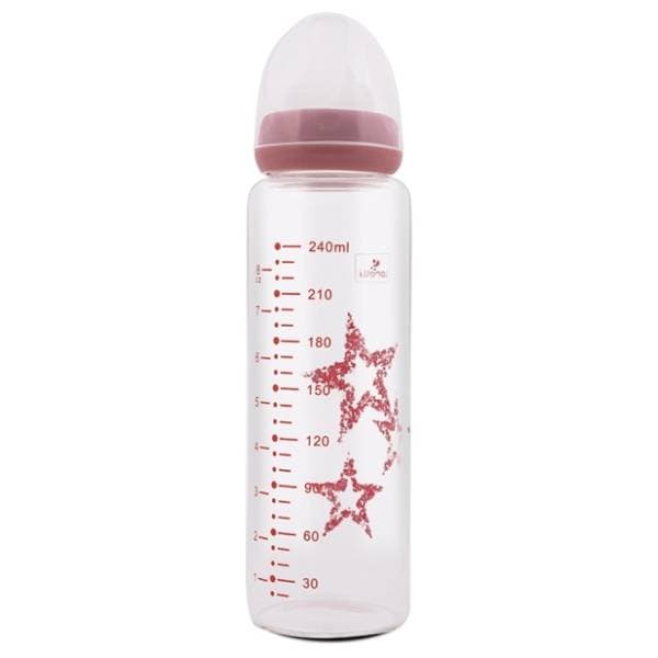 LORELLI Anti-colic flašica 240ml roze 0