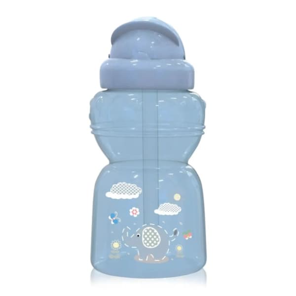 LORELLI Animals sportska flašica sa slamčicom 200ml plava 0