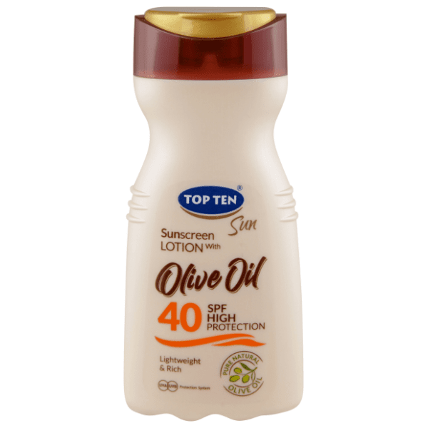 Losion za sunčanje TOP TEN olive oil SPF40 200ml 0