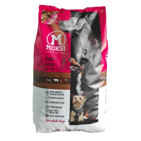 MOKSI Adult hrana za pse 3kg 0