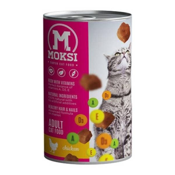 MOKSI hrana za mačke piletina 415g 0