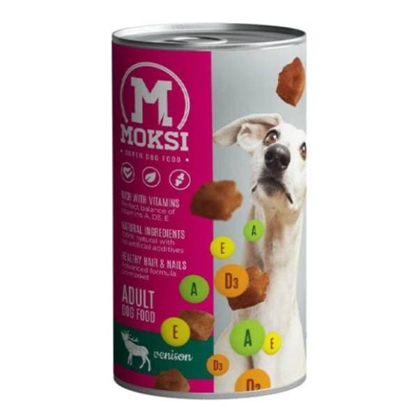 MOKSI hrana za pse divljač 1,24kg 0