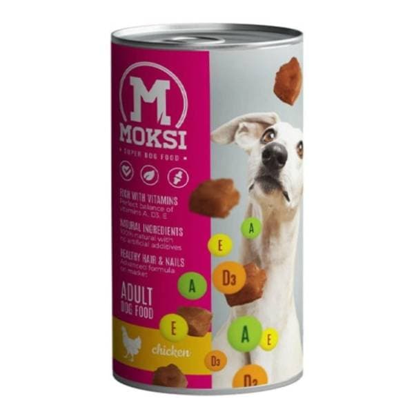 MOKSI hrana za pse piletina 415g 0