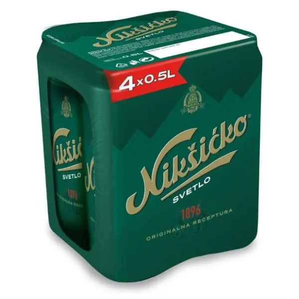 NIKŠIĆKO limenka 4x0,5l pack 0