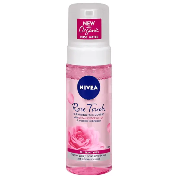 NIVEA Rose Touch pena za čišćenje lica 150ml 0