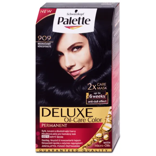 PALETTE Deluxe farba za kosu 909 blue black 0
