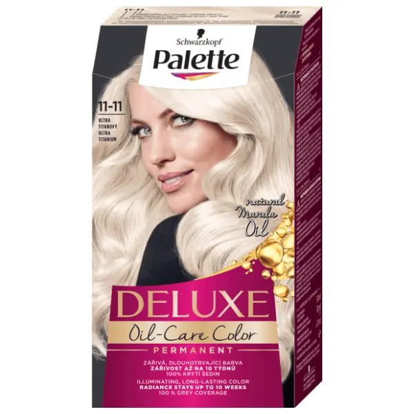 PALETTE Deluxe farba za kosu 11.11 titanium blonde 0