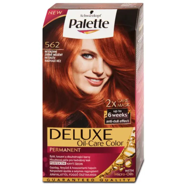 PALETTE Deluxe farba za kosu 5 shiny copper 0