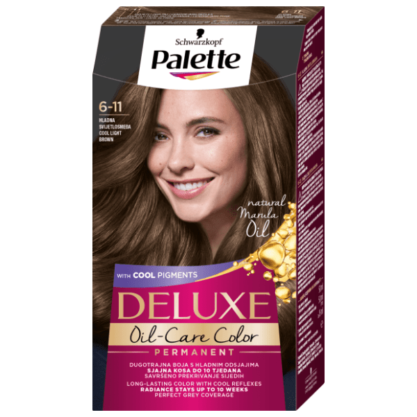PALETTE Deluxe farba za kosu 6.11 light brown 0