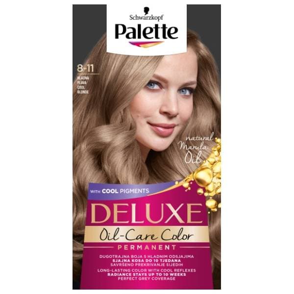 PALETTE Deluxe farba za kosu 8.11 cool blonde 0