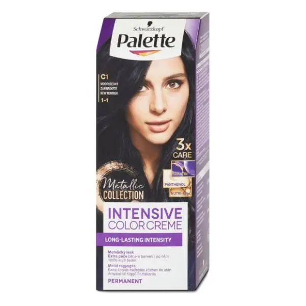 PALETTE Intensive Color farba za kosu 1.1 blue black 0
