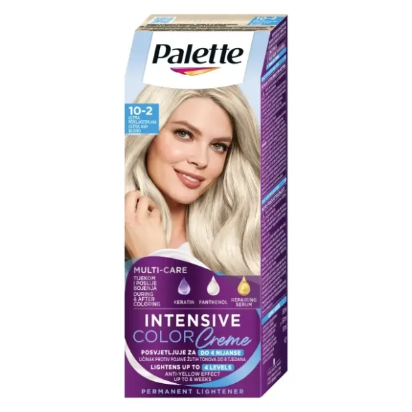 PALETTE Intensive Color farba za kosu 10.2 ash blond 0
