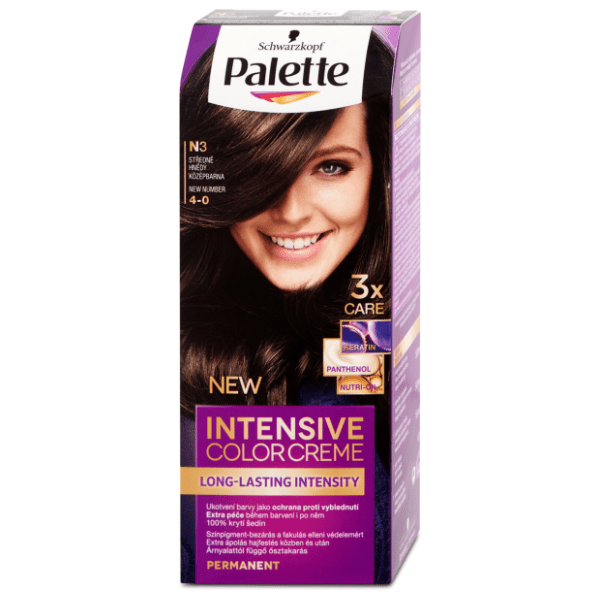 PALETTE Intensive Color farba za kosu 4.0 middle brown 0