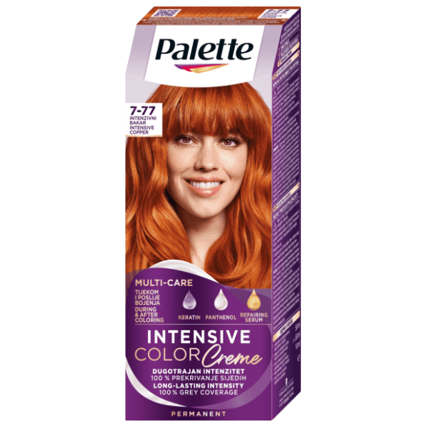 PALETTE Intensive Color farba za kosu 7.77 intensive copper 0