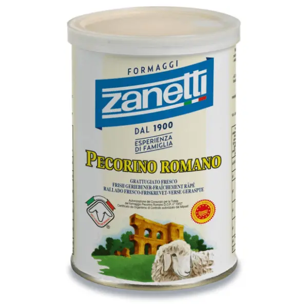 Parmezan ZANETTI Pecorino romano 36% m.m. 160g 0