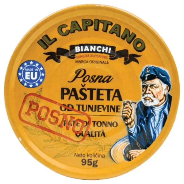 Tuna pašteta IL CAPITANO 95g 0