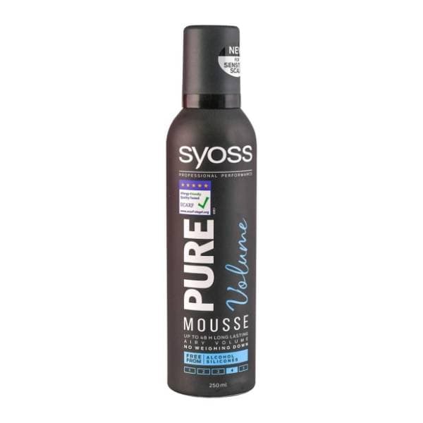 Pena za kosu SYOSS Pure volume 250ml 0