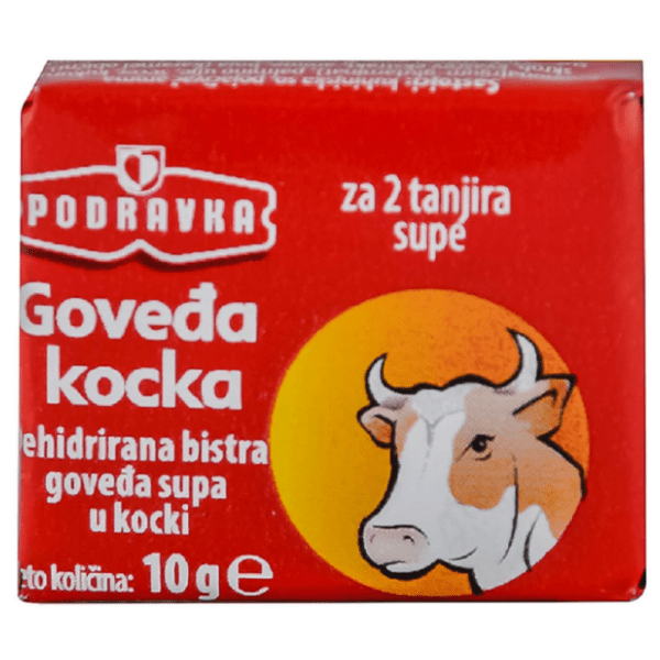 Kocka za supu PODRAVKA goveđa 10g 0