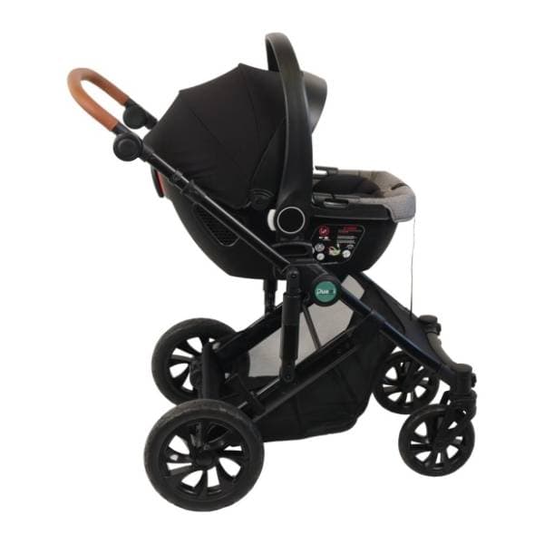 PUERRI kolica za bebe 3 u 1 Diamond Dark grey 6