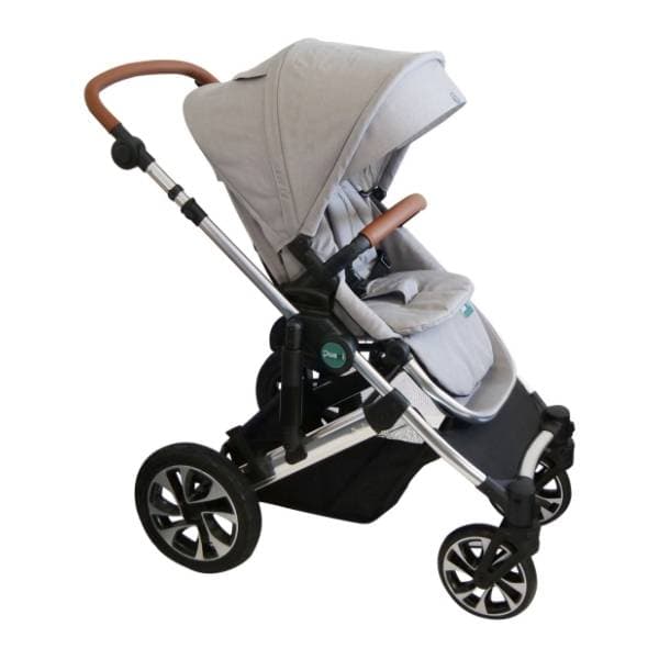 PUERRI kolica za bebe 3 u 1 Diamond Grey & Silver frame 1