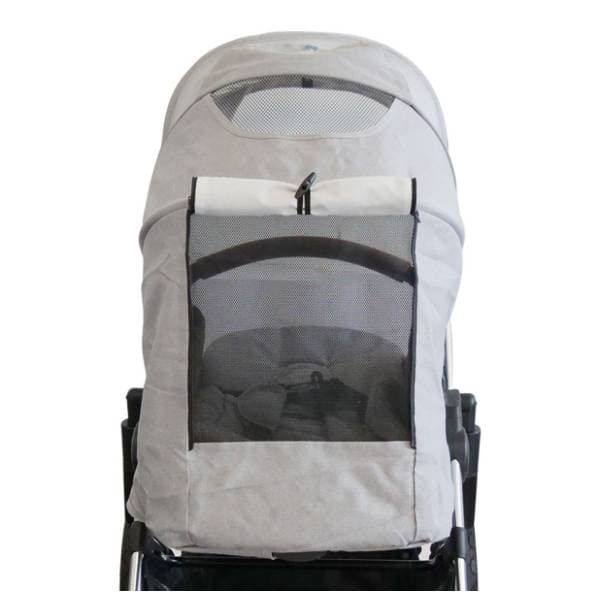 PUERRI kolica za bebe 3 u 1 Diamond Grey & Silver frame 4