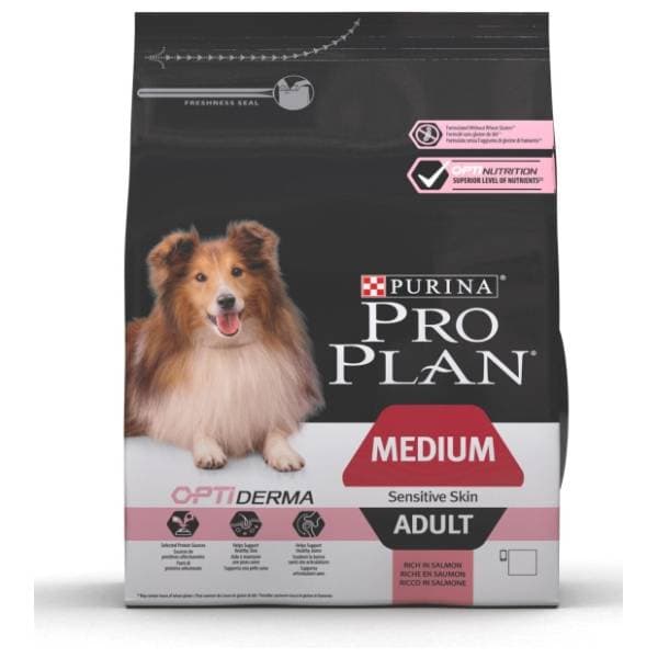 PURINA Pro Plan optiderma sensitive skin losos 3kg 0