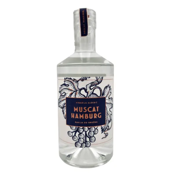 Rakija ALEKSIĆ Muscat Hamburg 0,7l 0