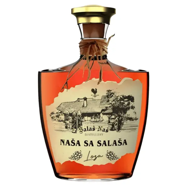 Rakija SALAŠ NAŠ loza 0,5L 0