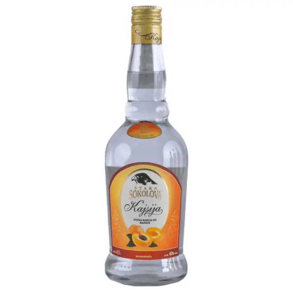 Rakija SOKOLOVA kajsija 0,7l 0