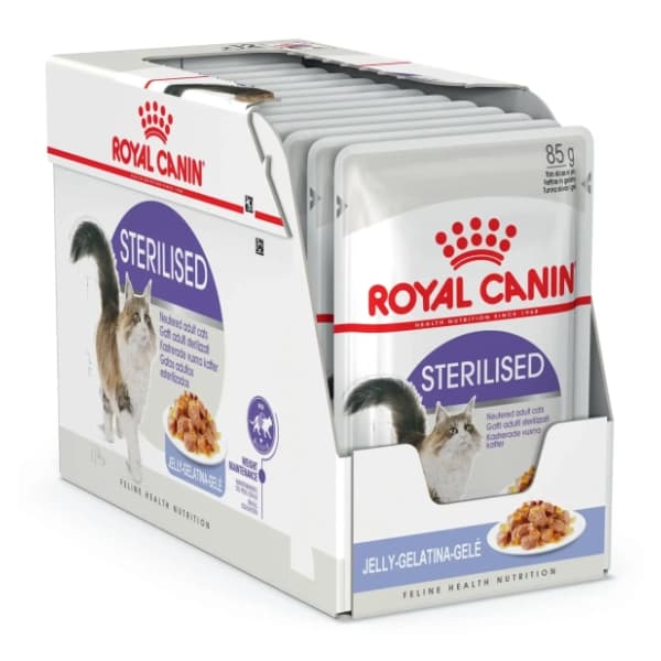 ROYAL CANIN hrana za mačke adult sterilised jelly 12x85g 0