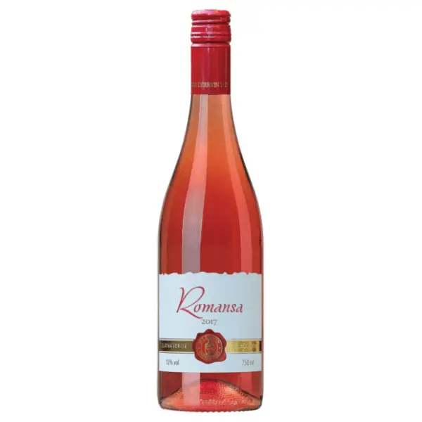 Roze vino PODRUM DŽERVIN Romansa 0,75l 0