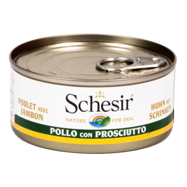 SCHESIR hrana za pse piletina i šunka 150g 0