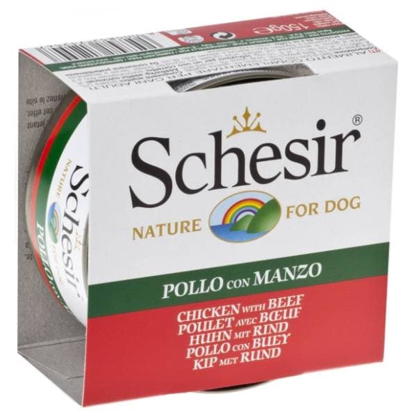 SCHESIR Nature hrana za pse govedina 150g 0
