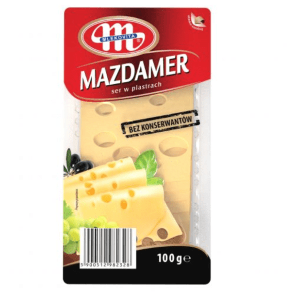 Sir MLEKOVITA Masdamer slajs 100g 0