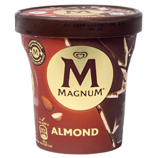 Sladoled MAGNUM almond pints 440ml 0
