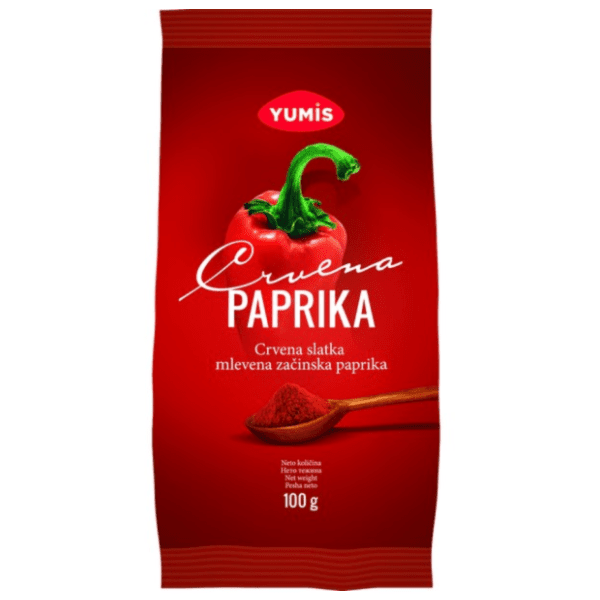 Crvena slatka paprika mlevena YUMIS 100g 0