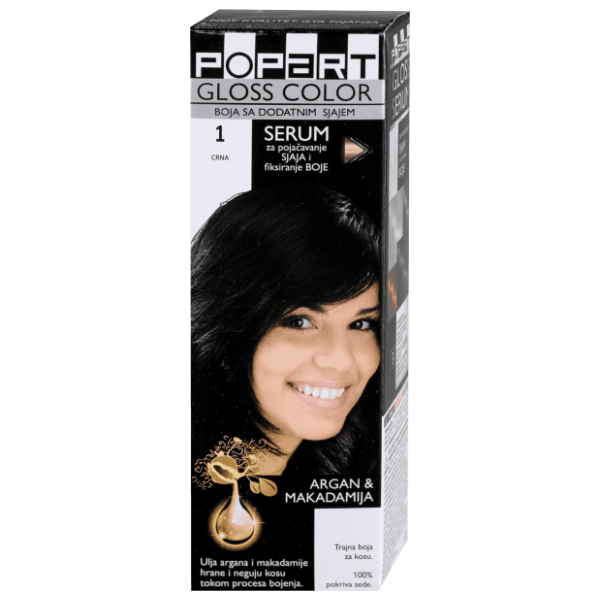 STILL Popart farba za kosu 1 black 0