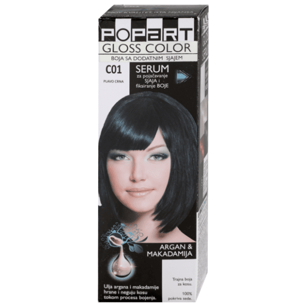 STILL Popart farba za kosu c01 blue black 0
