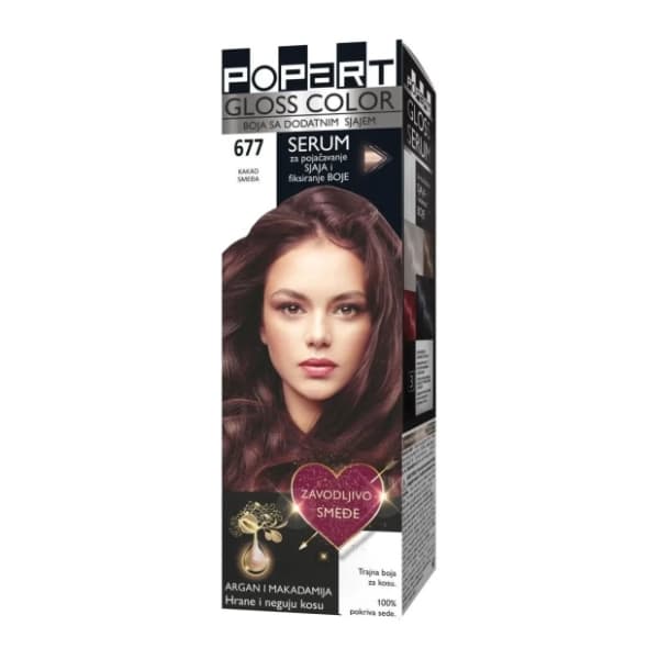 STILL Popart farba za kosu 677 cocoa brown 0