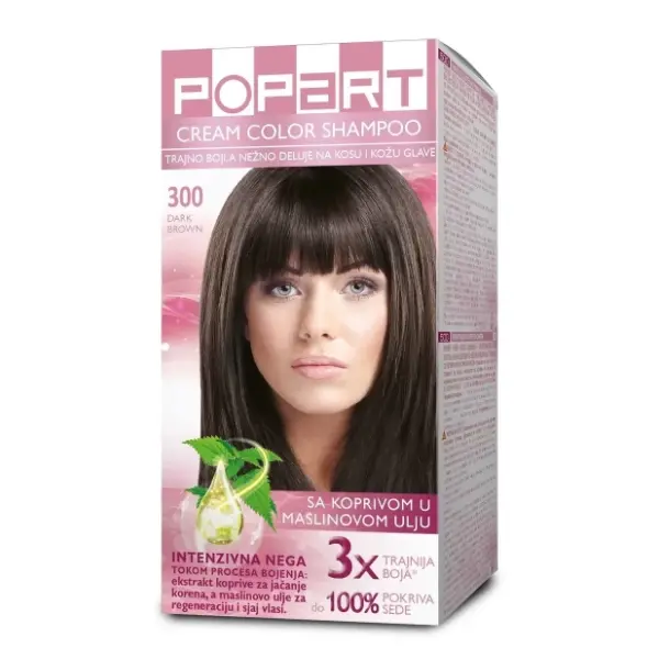 STILL Popart kolor šampon 300 tamno braon 0