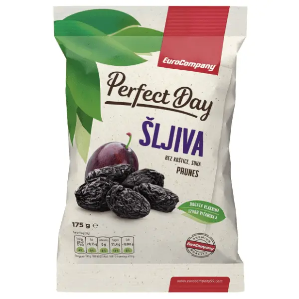 Suve šljive EUROCOMPANY bez koštice 175g 0