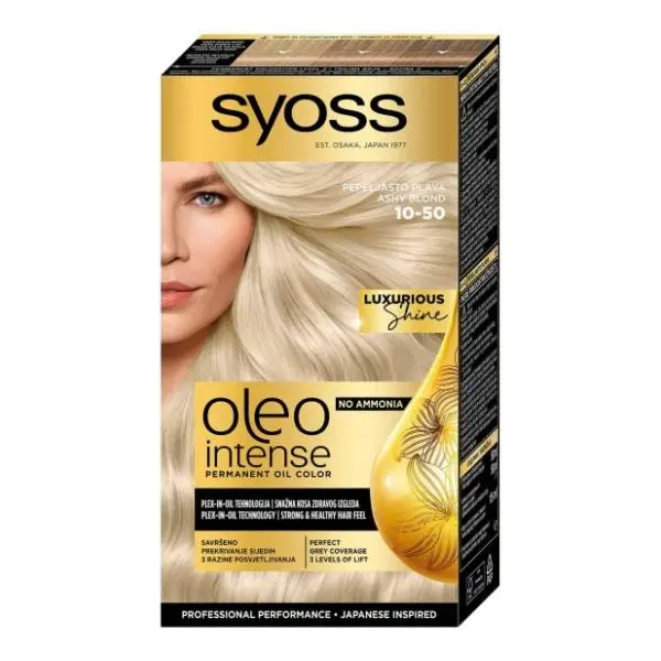 SYOSS Oleo Intense farba za kosu 10.50 ashy blond 0