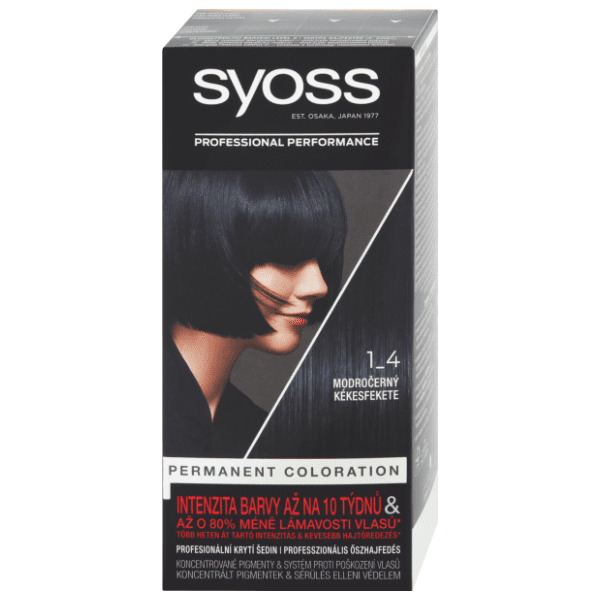 SYOSS Professional Performance farba za kosu 1.4 blue black 0