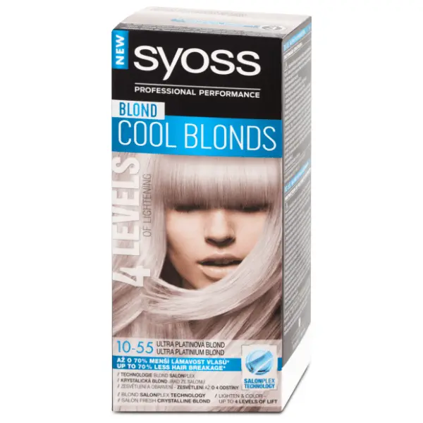 SYOSS Professional Performance farba za kosu 10.55 platinum blond 0