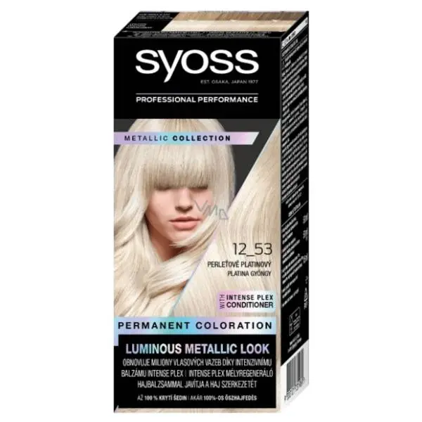 SYOSS Professional Performance farba za kosu 12.53 platinum pearl 0