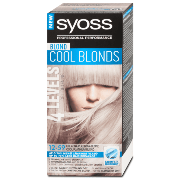 SYOSS Professional Performance farba za kosu 12.59 cool blonds 0