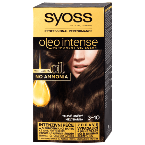 SYOSS Oleo Intense farba za kosu 3.10 deep brown 0